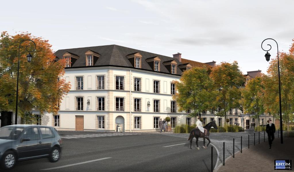 Auberge Du Jeu De Paume Chantilly Exteriör bild